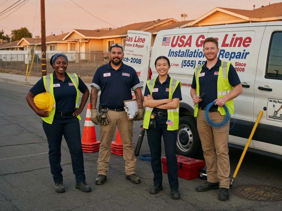 Gas Line Installation company in Palco, KS